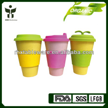 2014 hot selling bamboo fiber coffee cup